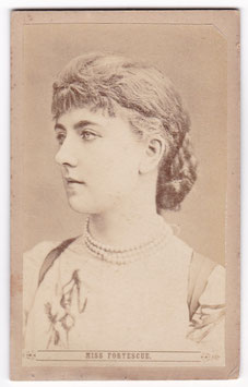 May Fortescue. CDV
