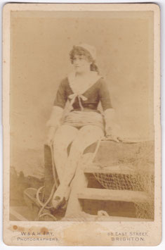 Bella Belton (or Betton) W & A Fry cabinet photo
