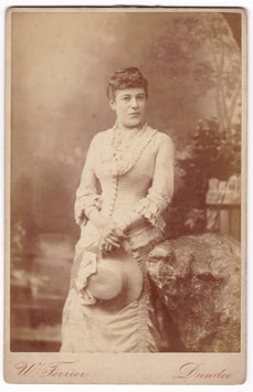 Leslie Lester. W Ferrier cabinet photo