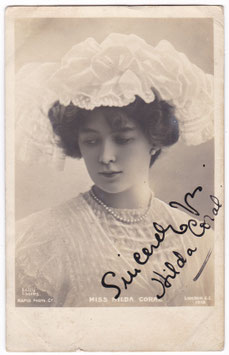 Hilda Coral. Rapid 1218. Signed postcard