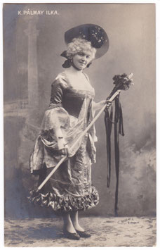 Ilka Pálmay. Hungarian postcard