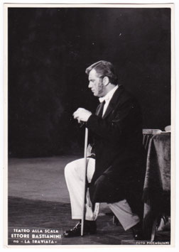 Ettore Bastianini "La Traviata" Piccagliani