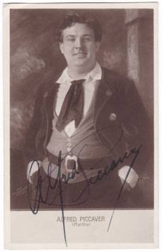 Alfred Piccaver "Martha" Signed postcard