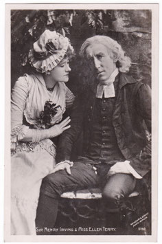 Henry Irving. Ellen Terry "The Vicar Of Wakefield" Rotophot 0140