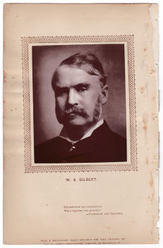 W S Gilbert. The St. James's Photographic Company