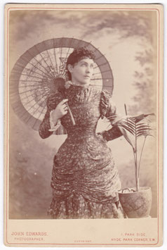 Mrs E Boord. John Edwards cabinet photo