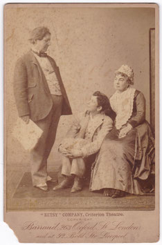 Charles Wyndham's "Betsy" Company. Criterion Theatre. Barraud cabinet photo