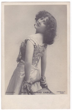 Godwynne Earle. The Palace Theatre, 1901. Rapid 1091