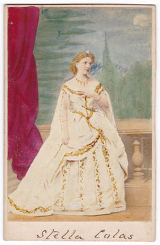 Stella Colas "Romeo And Juliet" 1863. London Stereoscopic Co. CDV