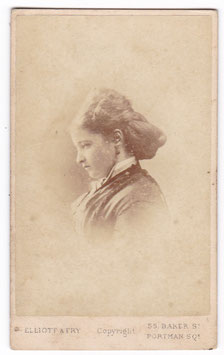 Maud Middleton. Elliott & Fry CDV