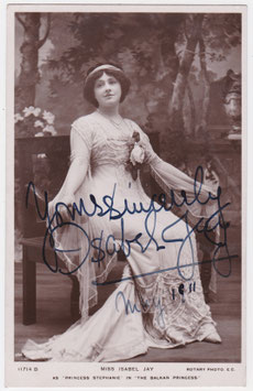 Isabel Jay "The Balkan Princess" Rotary 11714 B. Signed postcard