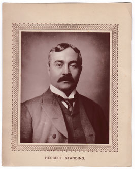 Herbert Standing. St James's Photographic Co. 1883. Woodburytype