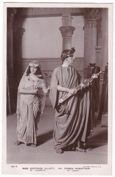 Gertrude Elliott and Forbes Robertson "Caesar and Cleopatra" Rotary 105 R