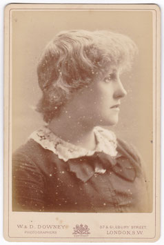 Mary Eastlake. W & D Downey cabinet photo