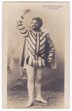 Christian Hansen as the Duke of Mantua "Rigoletto"