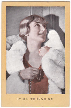 Madame Plays Nap. Sybil Thorndike. Grand Theatre, Hull. 1928