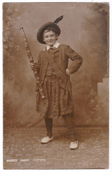 Master Harry Clifford. Vocalist. G Austin, Eastbourne