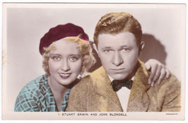 Stuart Erwin and Joan Blondell. Film Partners PC 73