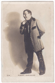 Albert Chevalier. Comedian, singer. Rotary 141 B