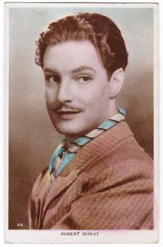 Robert Donat. Art Photo 50