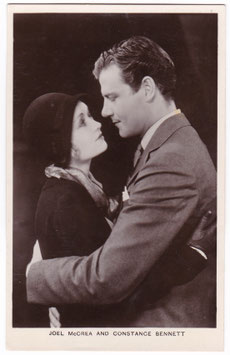 Joel McCrea and Constance Bennett. Film Partners P 25