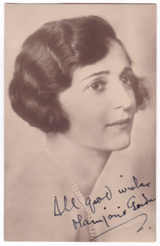 Marjorie Gordon. S Georges. Signed postcard
