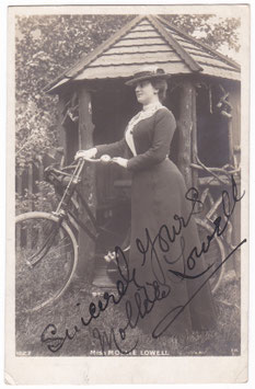 Mollie Lowell. FHL 1227. Signed postcard