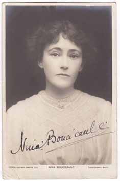 Nina Boucicault. Rotary 1666 B. Signed postcard