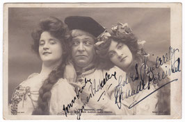 James Blakeley. Maude Percinal "The School Girl" Signed postcard