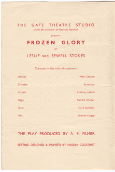 Frozen Glory. Peter Osborn, Ernest Jay, Anthony Ireland, Richard Warner, Cyril Gardiner, Skelton Knaggs. Gate, 1938
