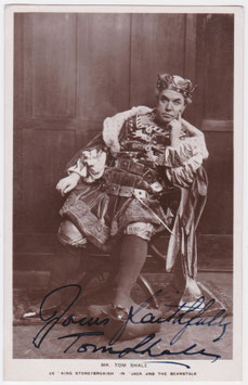 Tom Shale "Jack And The Beanstalk" Signed postcard