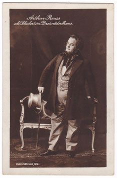 Arthur Preuss as Schubert "Das Dreimäderlhaus"