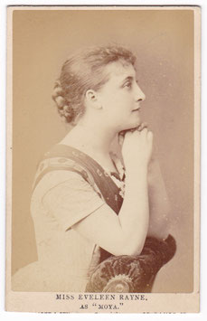Eveleen Rayne as Moya "The Shaughraun " Elliott & Fry. CDV