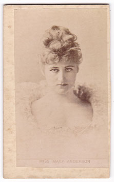 Mary Anderson. CDV