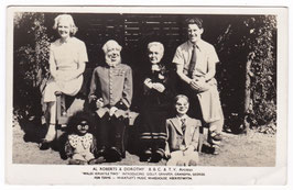 Al Roberts and Dorothy Dickenson. Ventriloquists, later magician, illusionist. Rare publicity postcard