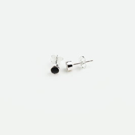 OH238.ON. Ohrstecker Onyx & Silber 925