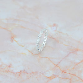 RM353M. Ring Regenbogen Mondstein & Silber 925