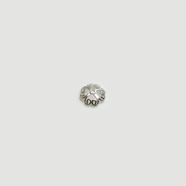 K11.P6. Perlenkappen Silber 925