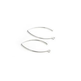 O51. Ohrschmuck Oberteil Silber 925