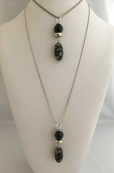 Collier 2 en 1  -  Sexy