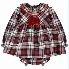 Babyferr 2 teil. Christmas Outfit mit Karomuster Nr.OMW25/39