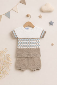 Juliana  2 teil. Feinstrickset mit Muster Nr. FJS26/16/FA