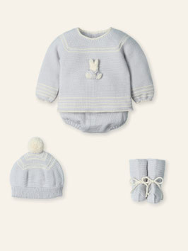 Mac Ilusion 4 teil.  Feinstrickset mit Bunny Nr.FSJW25/030/F04
