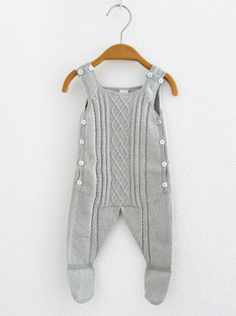 WEDOBLE Preemie Feinstrick Strampler mit Muster Nr. 801/F51
