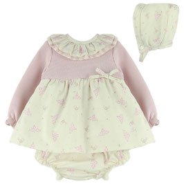 Babyferr 3 teil. Outfit mit Rüschekragen Nr.OMW25/20