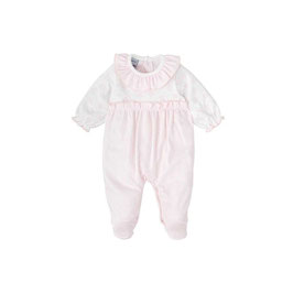 Babidu  Jumpsuit mit rosa Streifen OJW25/06/F107