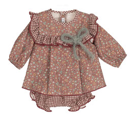 Calamaro 2 teil. Outfit mit Blumenmuster Nr.OMW25/51