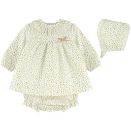 Babyferr 3 teil. Outfit mit Kückenmuster Nr.OMW25/22