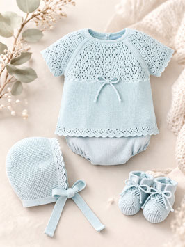Mac Ilusion 4 teil. Preemie Feinstrickset  Nr.831/FA1