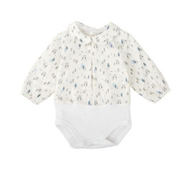 Babidu Body mit Eulen OJW25/01/F106